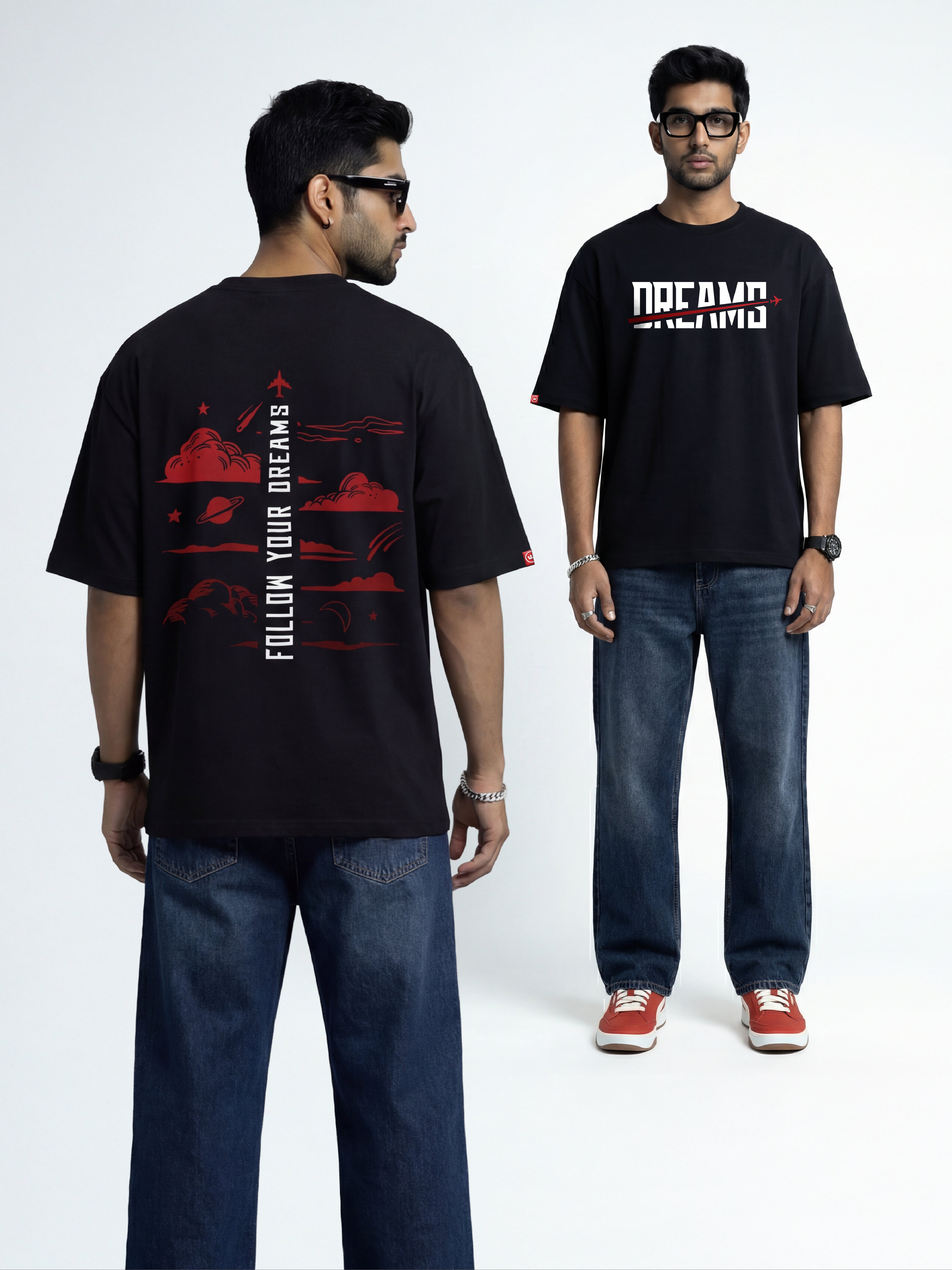 Follow Your Dreams Oversized T-shirt