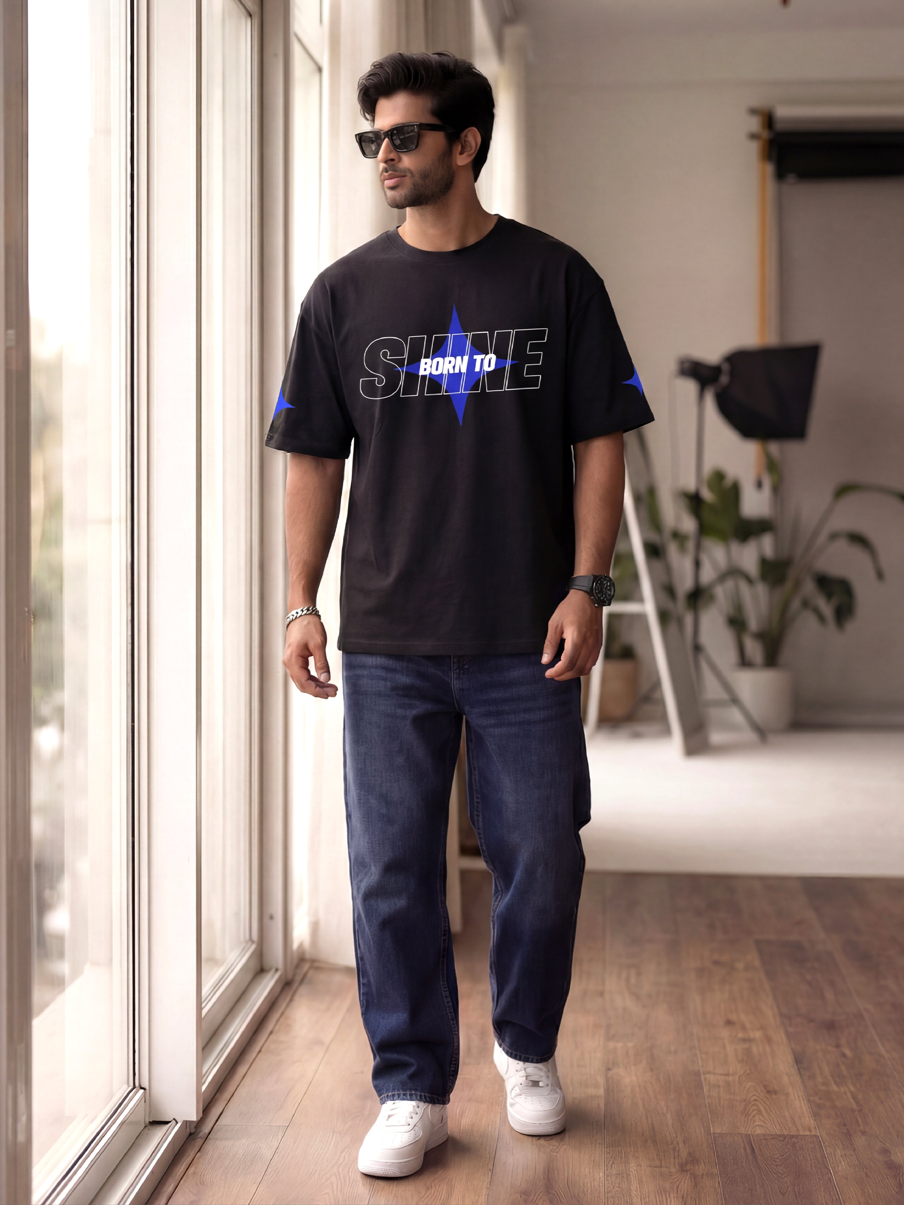 Born to Shine Oversized T-shirt
