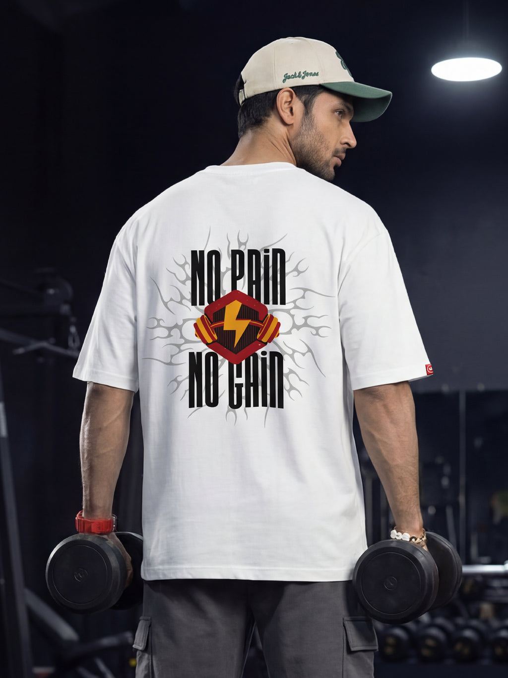 No Pain-No Gain Oversized T shirt