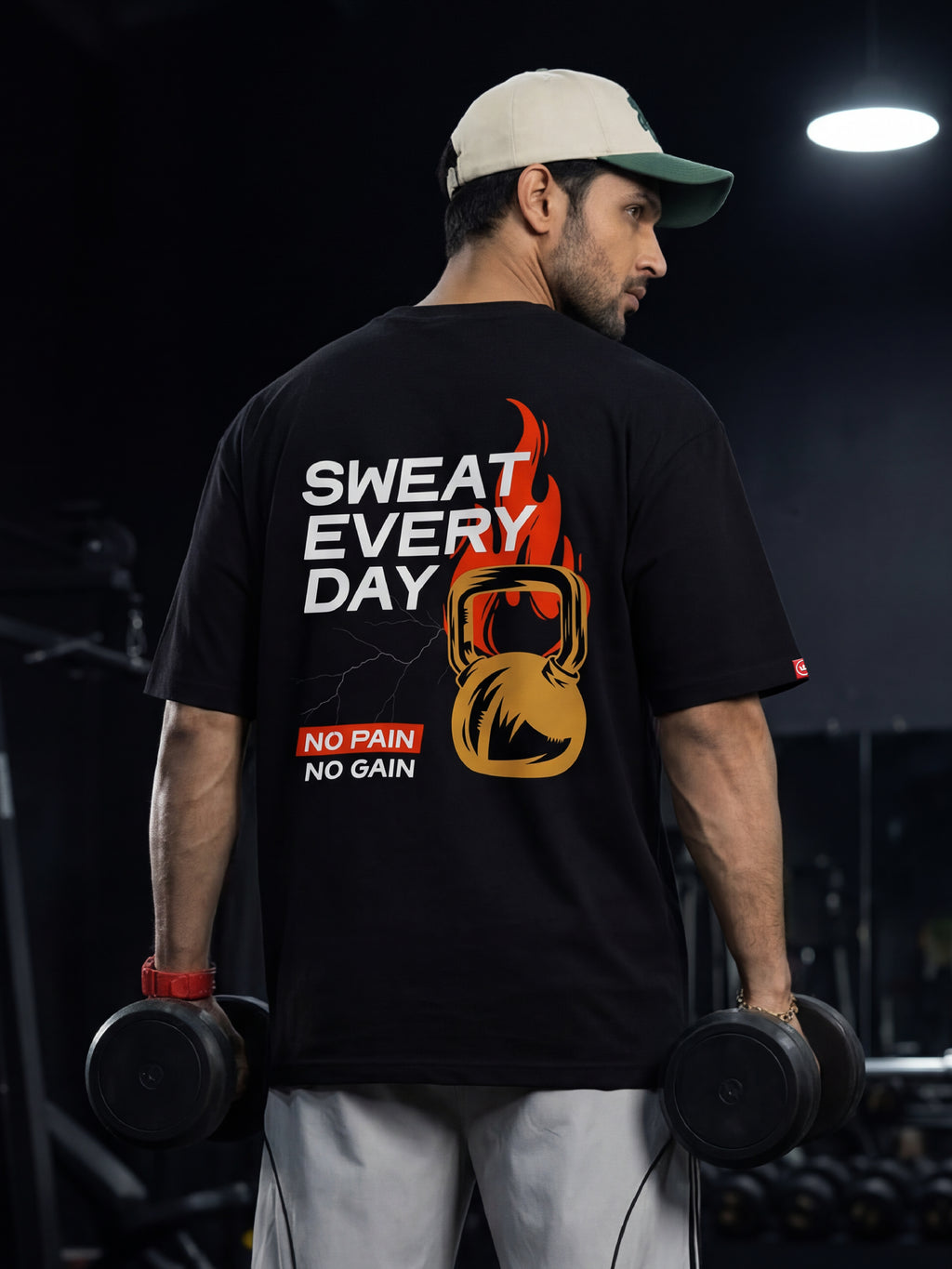 Sweat Every Day Oversized T shirt