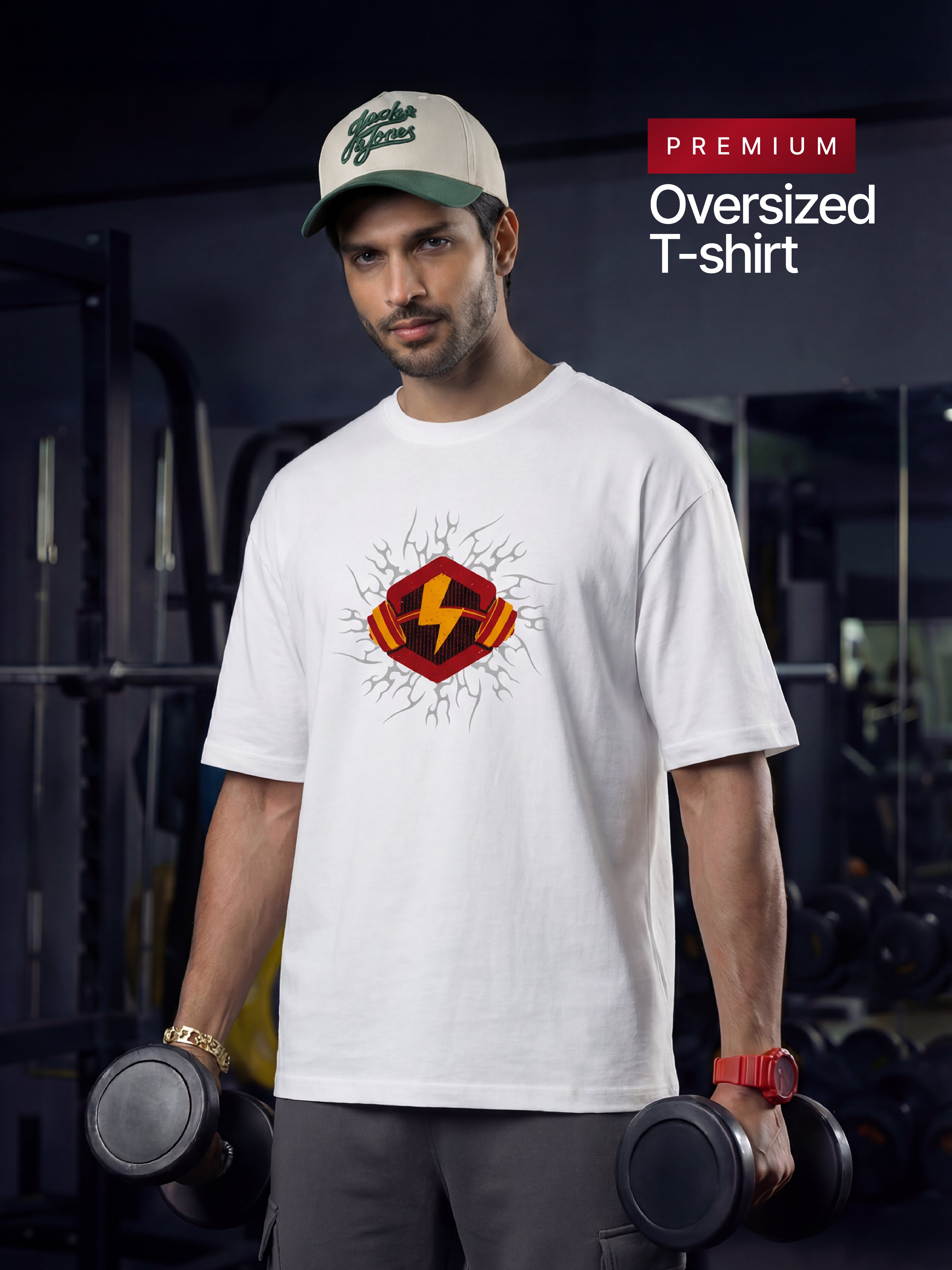No Pain-No Gain Oversized T shirt