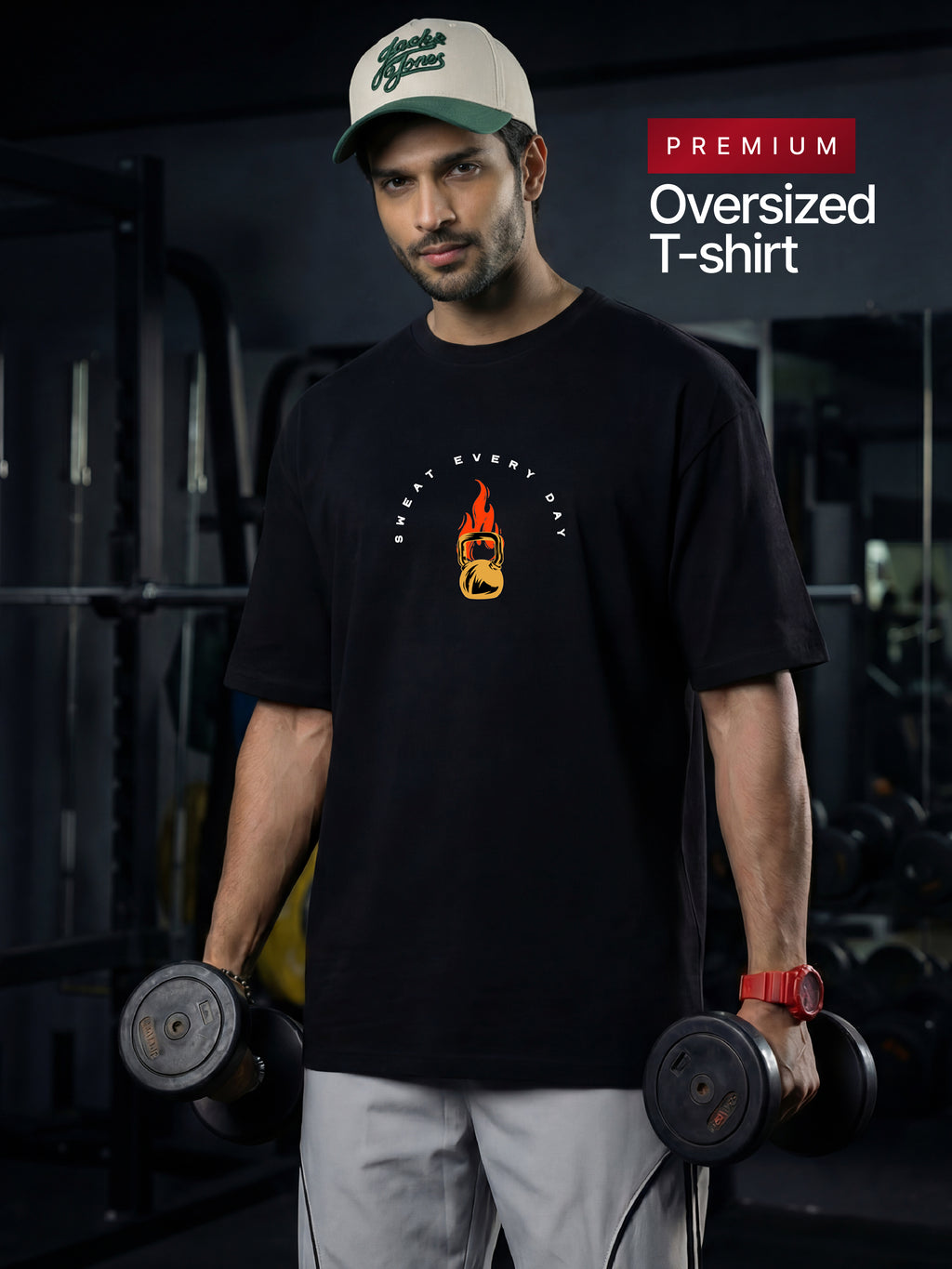 Sweat Every Day Oversized T shirt