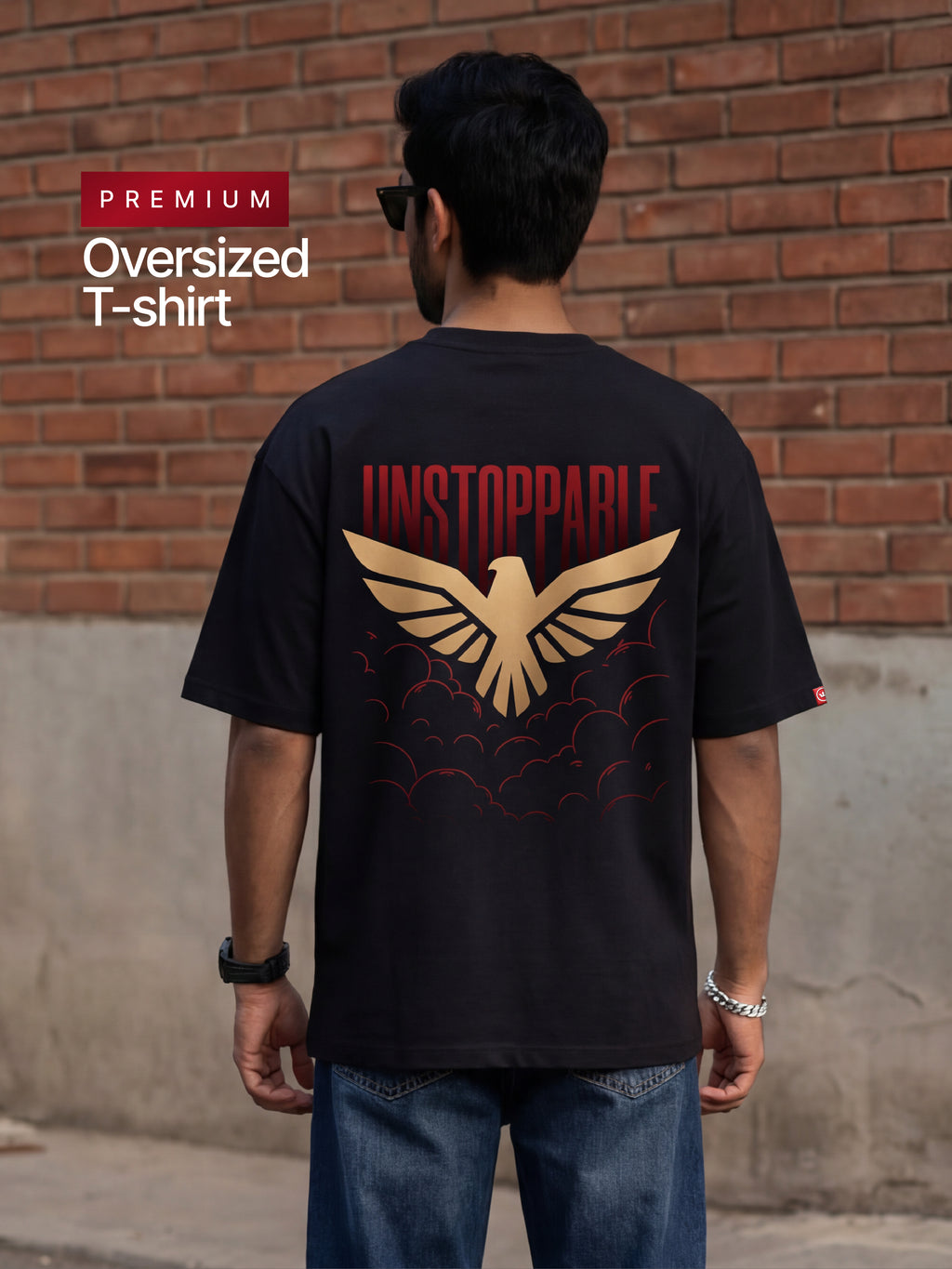 Unstoppable  Oversized T-shirt